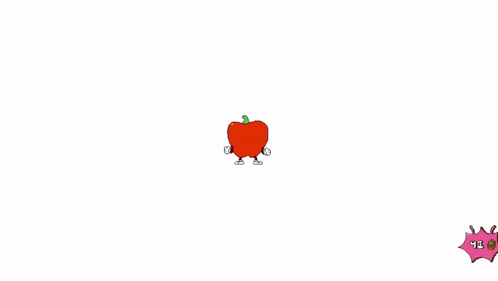 A Cartoon Character With A Speech Bubble That Says Wow On It GIF