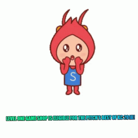 A Cartoon Character With A Surprised Look On His Face Is Standing Next To The Word Wow GIF
