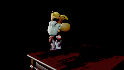 A Cartoon Character With A Very Large Nose And A Very Angry Look On His Face GIF