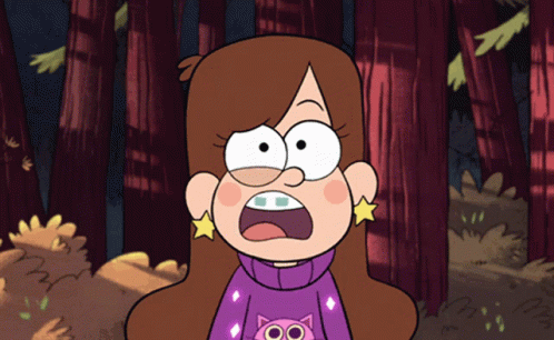 A Cartoon Character With An Owl On Her Sweater GIF