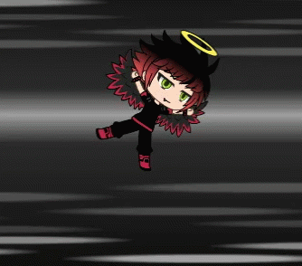 Cartoon Character With Angel Wings And Halo GIF