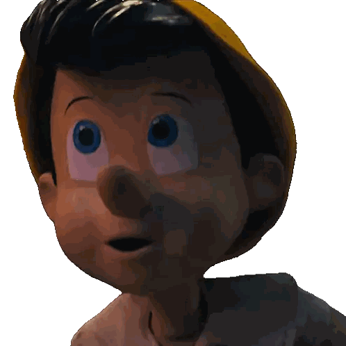 a cartoon character with blue eyes is wearing a yellow hat