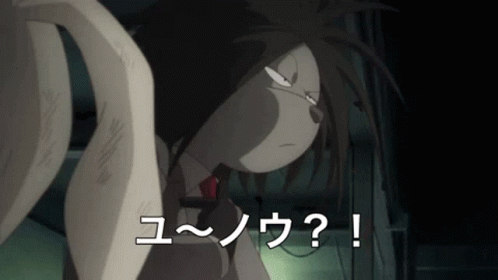 A Cartoon Character With Chinese Writing On The Bottom Right Corner GIF