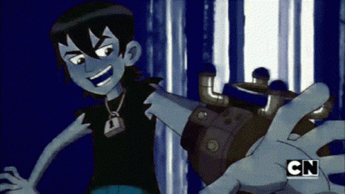 A Cartoon Character With Cn Written On The Bottom Right GIF