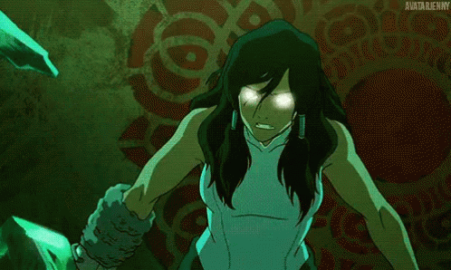 A Cartoon Character With Fire Coming Out Of Her Mouth GIF