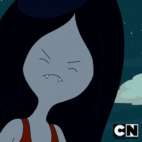 A Cartoon Character With Flames Coming Out Of Her Eyes And Cn Cartoon Network In The Bottom Right Corner GIF