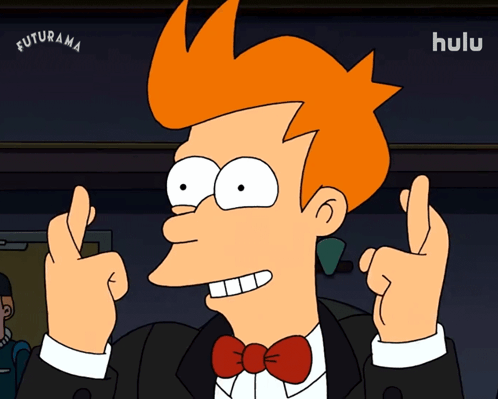 A Cartoon Character With Futurama Written On The Bottom Right GIF