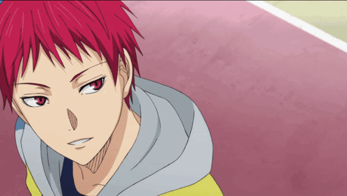 A Cartoon Character With Red Hair And A Yellow Jacket GIF
