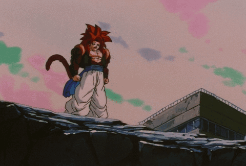 A Cartoon Character With Red Hair And Blue Eyes GIF
