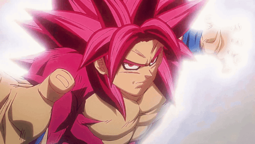 A Cartoon Character With Red Hair Has The Number 10 On His Hand GIF