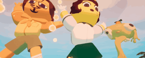 A Cartoon Character With The Letter E On Its Face GIF