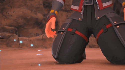 A Cartoon Character With The Letter E On Their Belt GIF