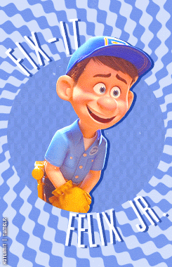 A Cartoon Character With The Name Felix Jr GIF