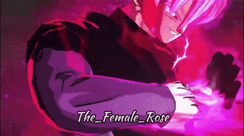 A Cartoon Character With The Name The_female_rose On The Bottom Right GIF
