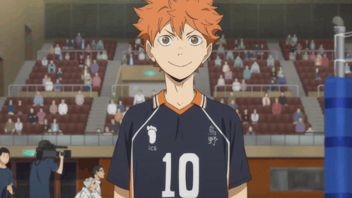 A Cartoon Character With The Number 10 On His Jersey GIF