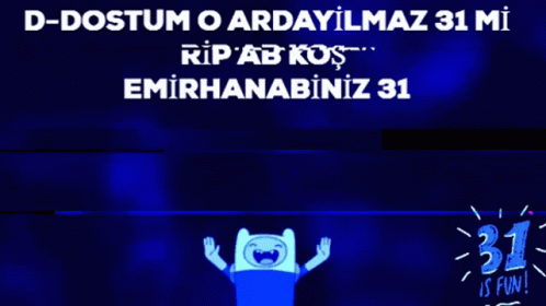 A Cartoon Character With The Number 31 In The Lower Right Corner GIF