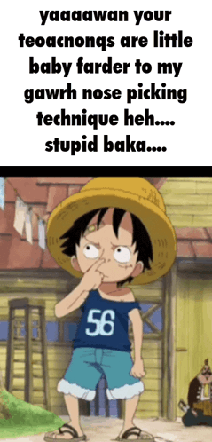 A Cartoon Character With The Number 56 On His Shirt Is Holding His Nose GIF