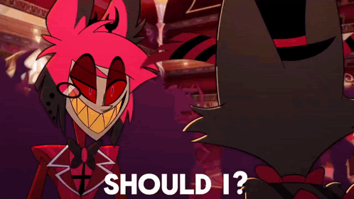 A Cartoon Character With The Words Do I Enjoy Being Difficult Behind Him GIF