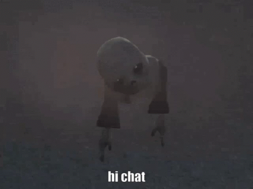 Cartoon Character Saying Hi Chat GIF