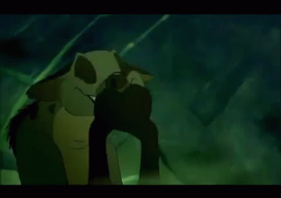 A Cartoon Character With Yellow Eyes And A Red Tongue Sticking Out GIF