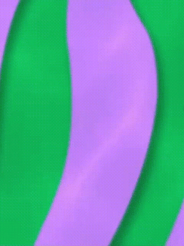 A Cartoon Character With Yellow Hair And Blue Eyes Is Floating In The Air GIF