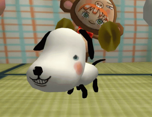 A Cartoon Dog Is Standing Next To A Monkey With A Bow Tie GIF