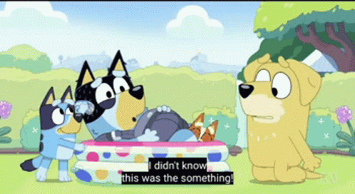 A Cartoon Dog Says I Didn T Know This Was The Something GIF