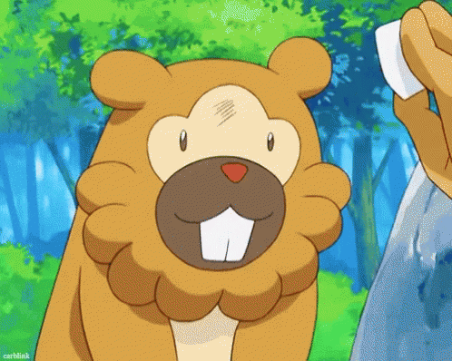 A Cartoon Drawing Of A Beaver With A Lion 'S Head GIF