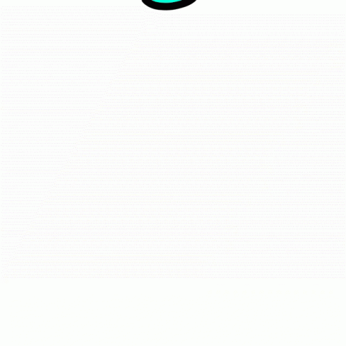A Cartoon Drawing Of A Blue Circle With A Black Outline GIF
