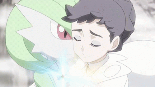 A Cartoon Drawing Of A Boy And A Pokemon With The Letters Tbs On The Bottom Right GIF