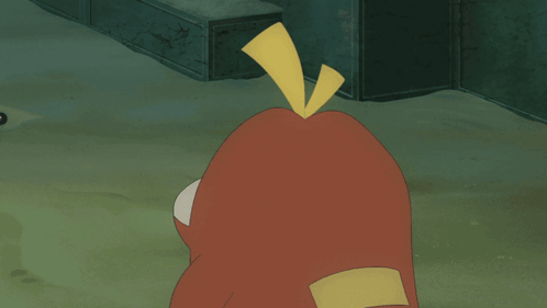 A Cartoon Drawing Of A Dinosaur With The Number 0 On Its Head GIF