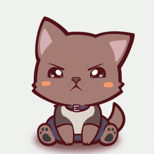 A Cartoon Drawing Of A Dog With The Words Wag Kang Makulet Written Below It GIF