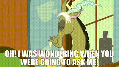 Donkey Saying Oh I Was Wondering When You Were Going To Ask Me GIF