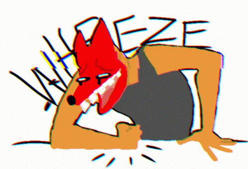 A Cartoon Drawing Of A Fox With The Word Jezebel Written On The Bottom GIF