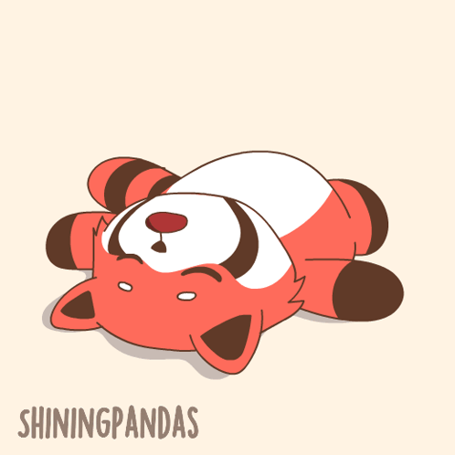 A Cartoon Drawing Of A Fox With The Words Shiningpandas On The Bottom GIF