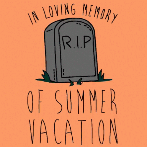 R.I.P. Gravestone Cartoon GIF