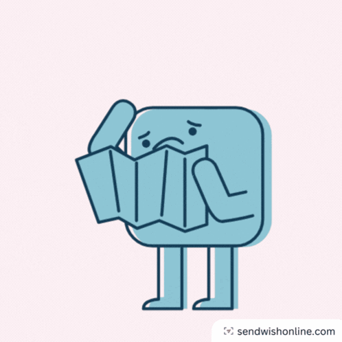 A Cartoon Drawing Of A Hand Holding A Piece Of Paper With The Website Sendwishonline.com Below It GIF