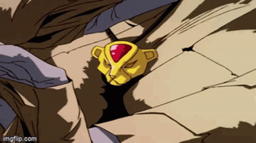 A Cartoon Drawing Of A Lion 'S Head With The Words Imgflip.com On The Bottom GIF