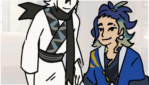 Cartoon Man And Woman Holding Hands GIF