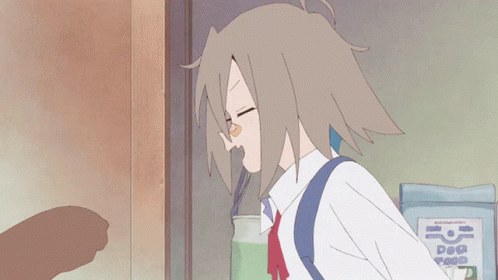 A Cartoon Drawing Of A Man Hugging A Dog With A Box Of Dog Food In The Background GIF