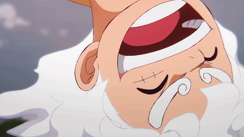 A Cartoon Drawing Of A Man With A Beard And A Cross On His Forehead GIF