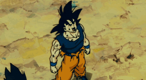 A Cartoon Drawing Of A Man With A Blue Shirt On GIF