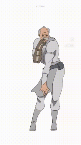 A Cartoon Drawing Of A Man With A Mustache GIF
