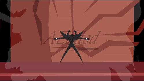 A Cartoon Drawing Of A Monster With The Word Advanced In The Background GIF