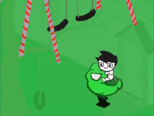 A Cartoon Drawing Of A Nightmare Freddy And A Child GIF