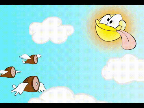 a cartoon drawing of a perfectly normal inc.