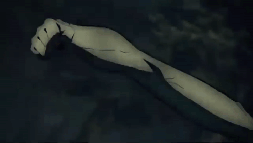 A Cartoon Drawing Of A Person Being Attacked By Another Person GIF