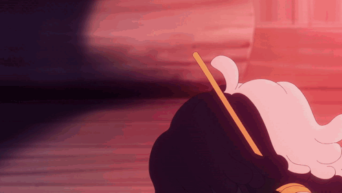 Cartoon Person Holding Cane GIF