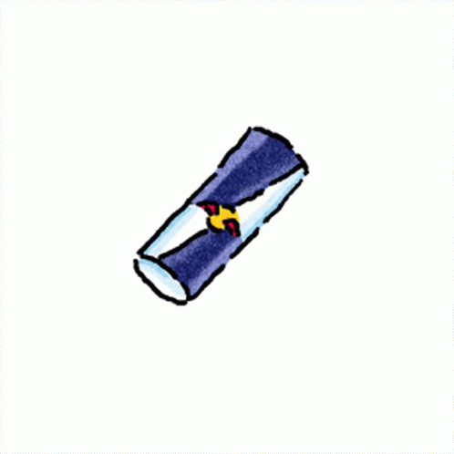 A Cartoon Drawing Of A Person Holding A Pencil With A Lightning Bolt Around It GIF