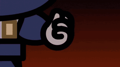 A Cartoon Drawing Of A Person 'S Hand With A Star On It GIF